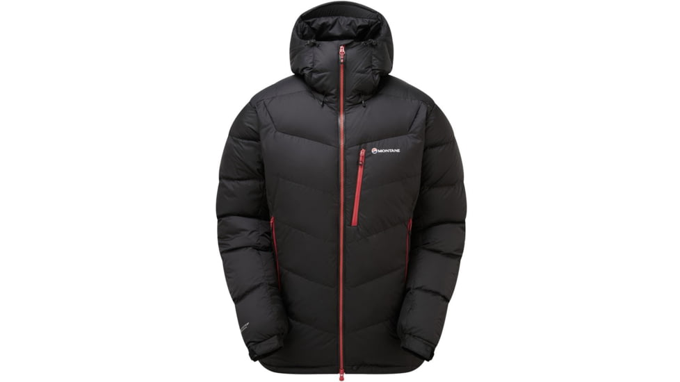 Montane Resolute Down Jacket - Mens, Black, Large, MREDJBLAN08