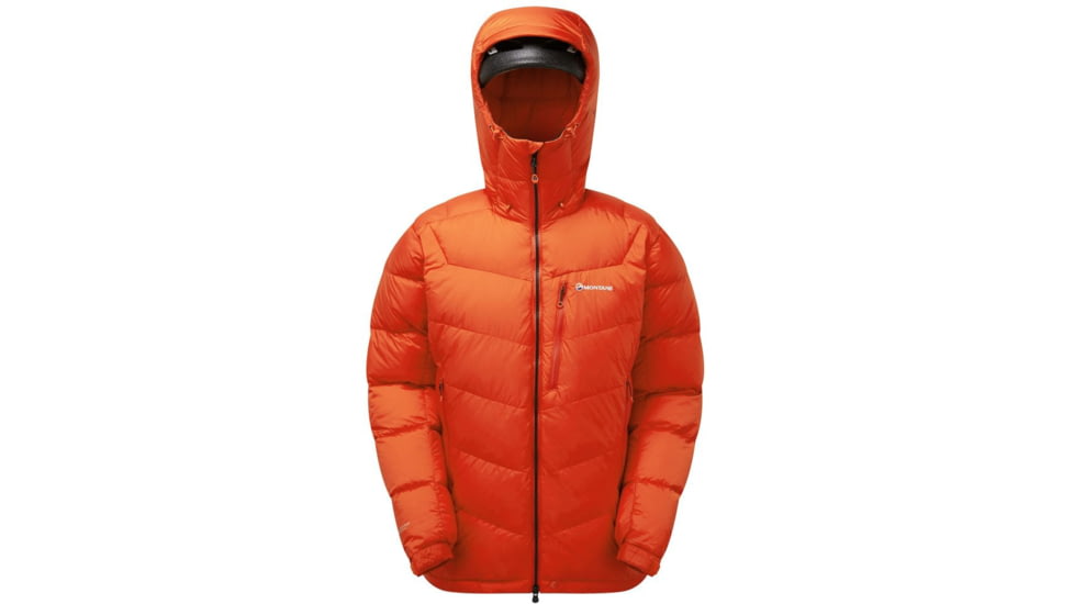 Montane Resolute Down Jacket - Mens, Firefly Orange, Small, MREDJFIRB08