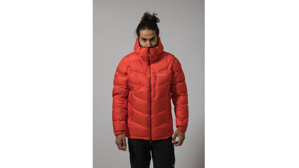 Montane Resolute Down Jacket - Mens, Firefly Orange, Small, MREDJFIRB08