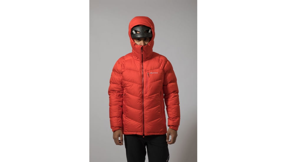 Montane Resolute Down Jacket - Mens, Firefly Orange, Small, MREDJFIRB08