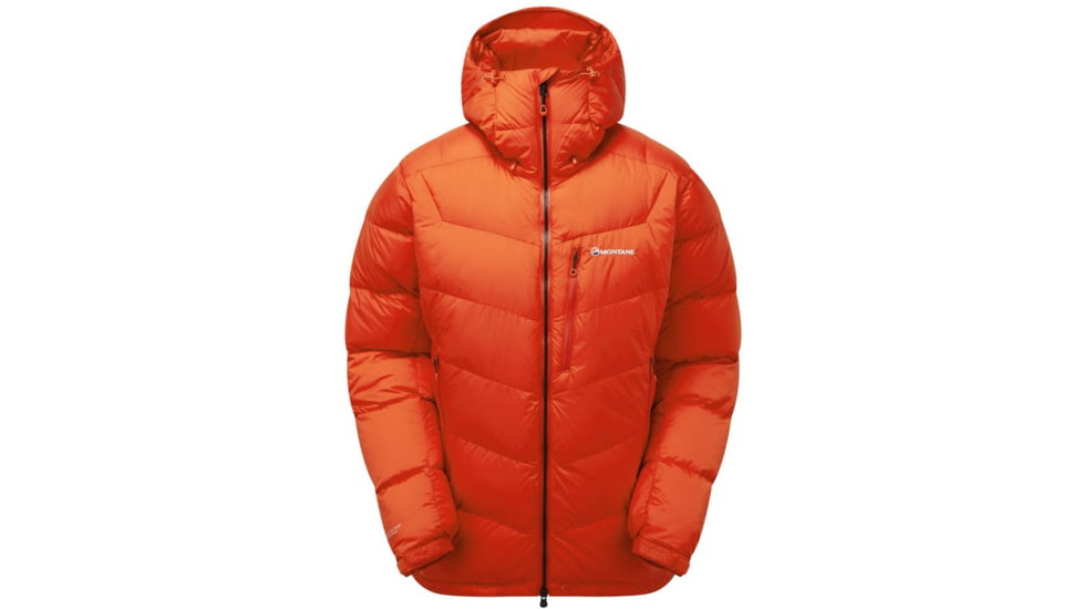 Montane Resolute Down Jacket - Mens, Firefly Orange, Small, MREDJFIRB08