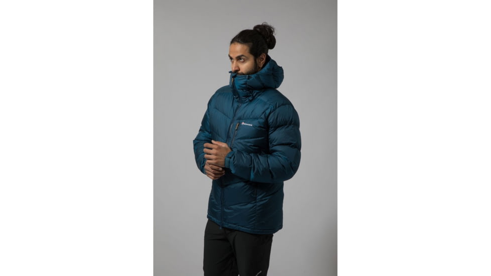 Montane Resolute Down Jacket - Mens, Narwhal Blue, Large, MREDJNARN08