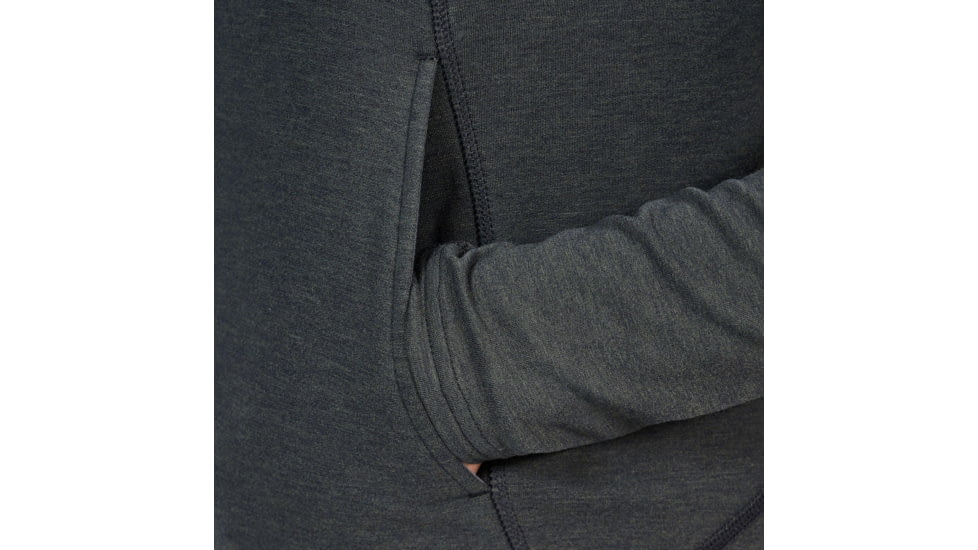 Montane Spinon Hoodie - Womens, Charcoal, Small, FSPHOCHAB13