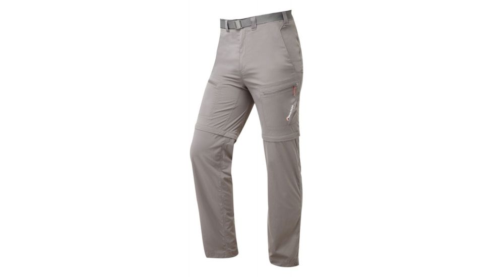 Montane Terra Converts Pants, Regular Leg - Mens, Mercury, Small, MTCORMERB07