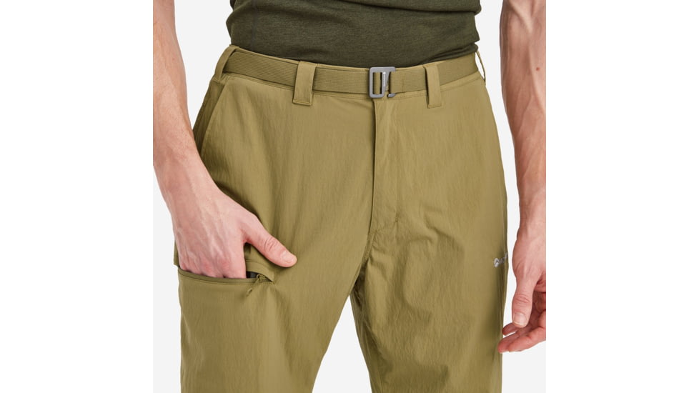 Montane Terra Lite Pants - Mens, Regular, Olive, 34, MTLPROLIN15
