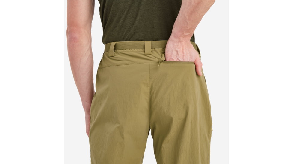 Montane Terra Lite Pants - Mens, Regular, Olive, 34, MTLPROLIN15
