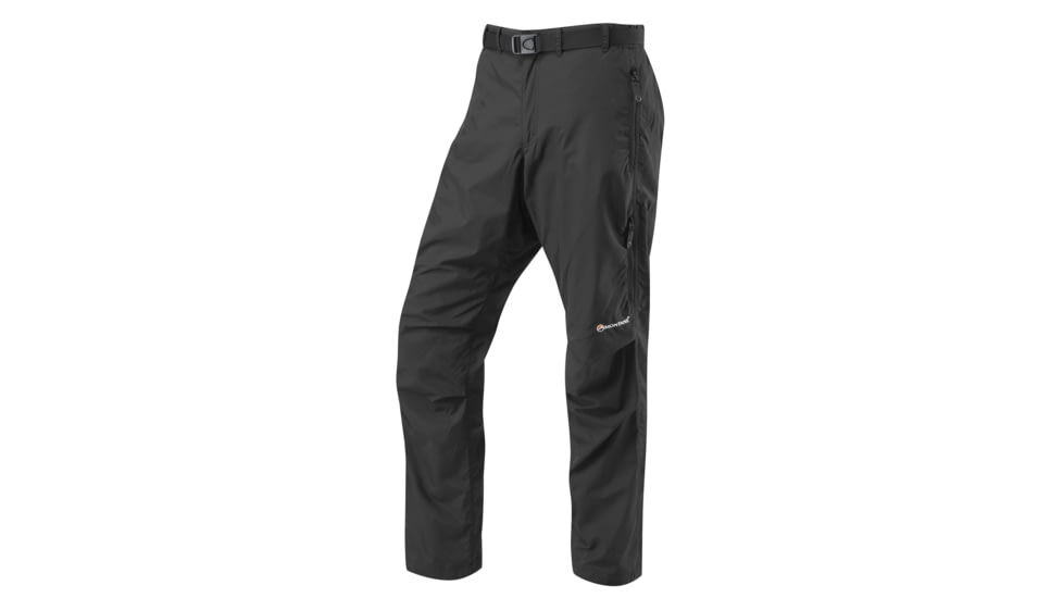 Montane Terra Pack Pants - Men's-Black-Short Inseam-X-Large
