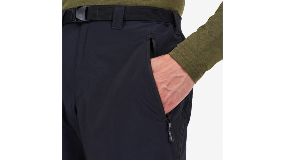 Montane Terra Pants - Mens, Black, Small, Long, MTPNLBLAB12