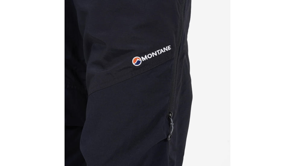 Montane Terra Pants - Mens, Black, Small, Long, MTPNLBLAB12