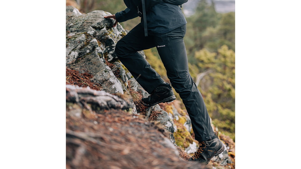Montane Terra Pants - Mens, Black, 34, MTPNLBLAN15