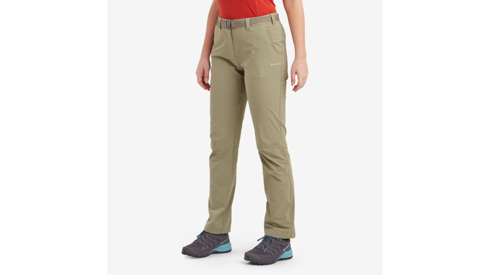 Montane Terra Stretch Lite Trousers - Womens, Regular, Overland, Extra Large, FTSLROVLX15