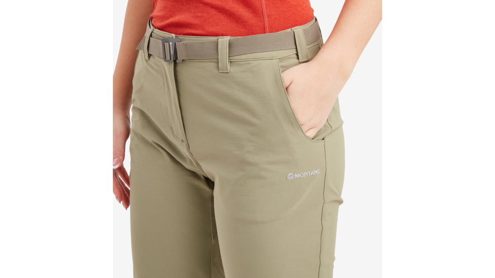 Montane Terra Stretch Lite Trousers - Womens, Regular, Overland, Extra Large, FTSLROVLX15