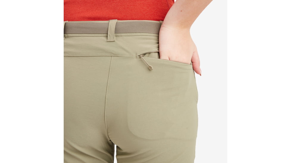 Montane Terra Stretch Lite Trousers - Womens, Regular, Overland, Extra Large, FTSLROVLX15