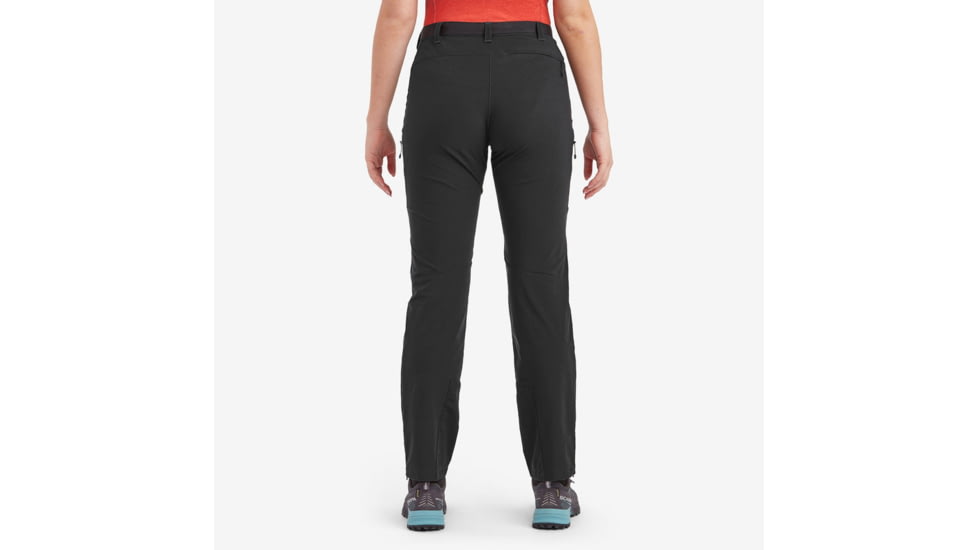 Montane Terra Stretch Pants - Womens, Black, Extra Small, FSTPRBLAA15
