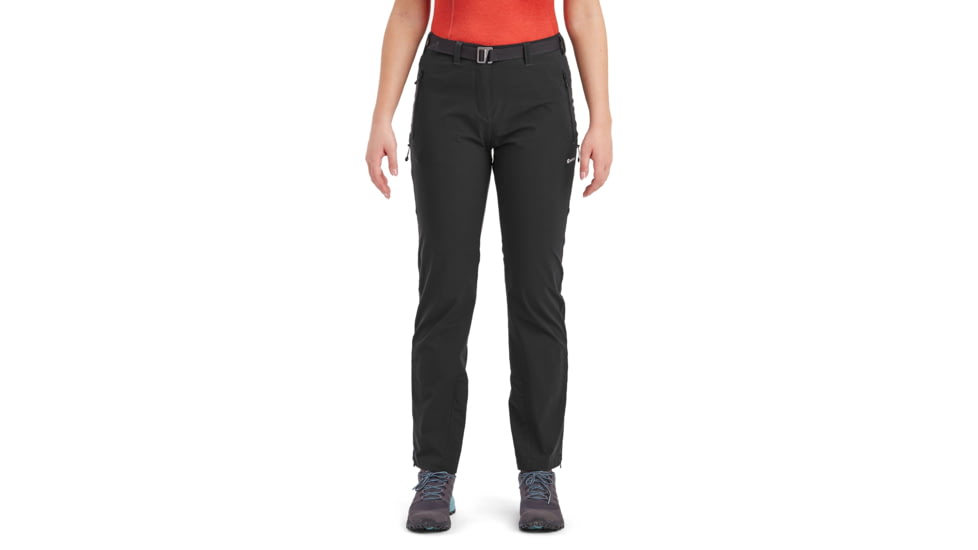 Montane Terra Stretch Pants - Womens, Regular, Black, Medium, FSTPRBLAM15