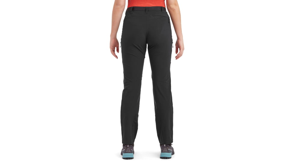 Montane Terra Stretch Pants - Womens, Regular, Black, Medium, FSTPRBLAM15