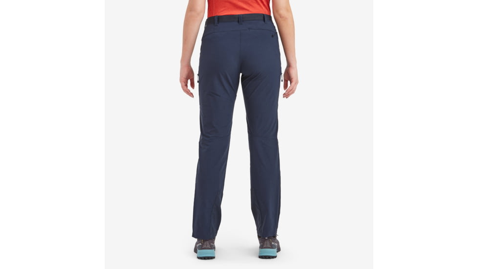 Montane Terra Stretch Pants - Womens, Regular, Eclipse Blue, Extra Large, FSTPRECLX15