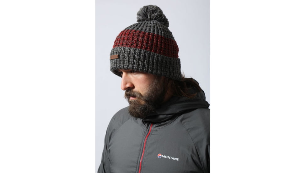 Montane Top Out Bobble Beanie, Shadow, ONE SIZE, HTOBBSHAO6