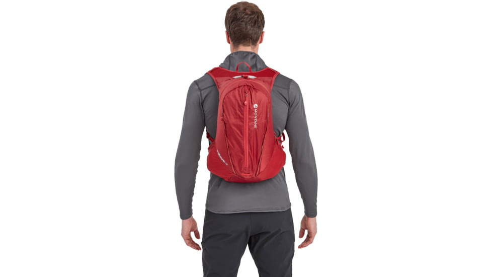 Montane Trailblazer Day Pack, 18 L, Acer Red, One Size, PTB18ACRO15