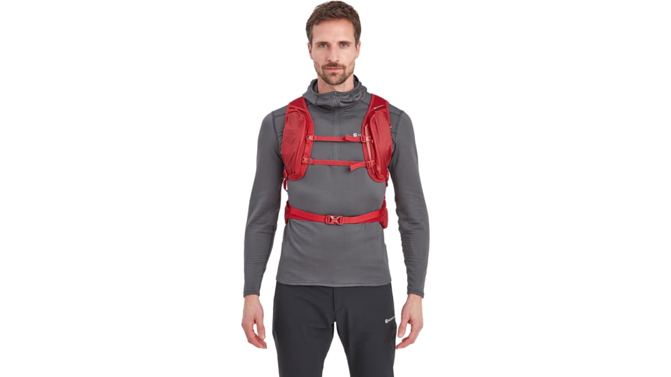 Montane Trailblazer Day Pack, 18 L, Acer Red, One Size, PTB18ACRO15