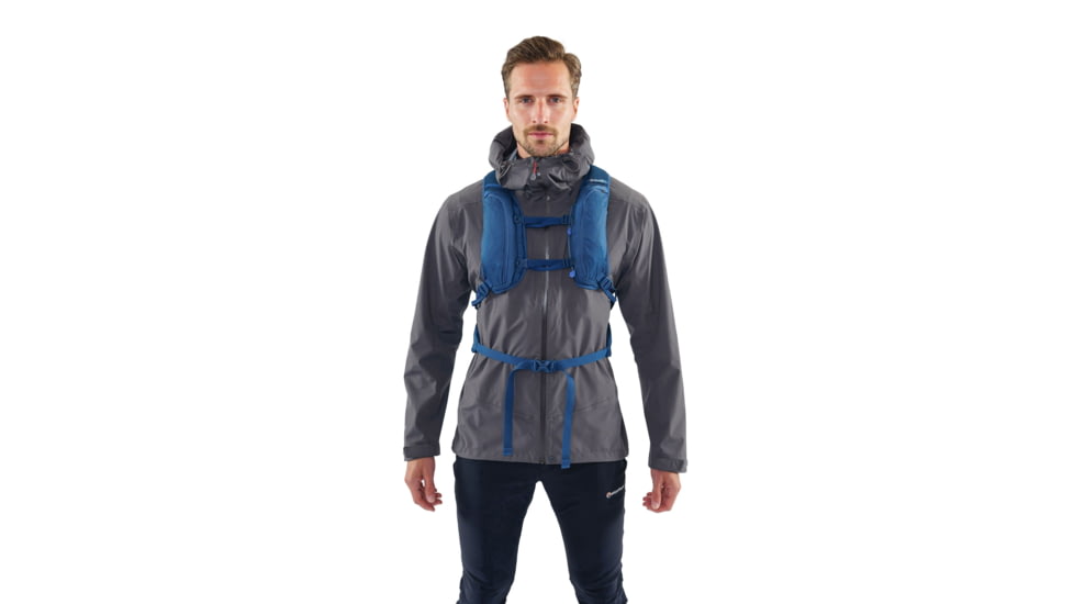 Montane Trailblazer Day Pack, 18 L, Narwhal Blue, One Size, PTB18NARO11