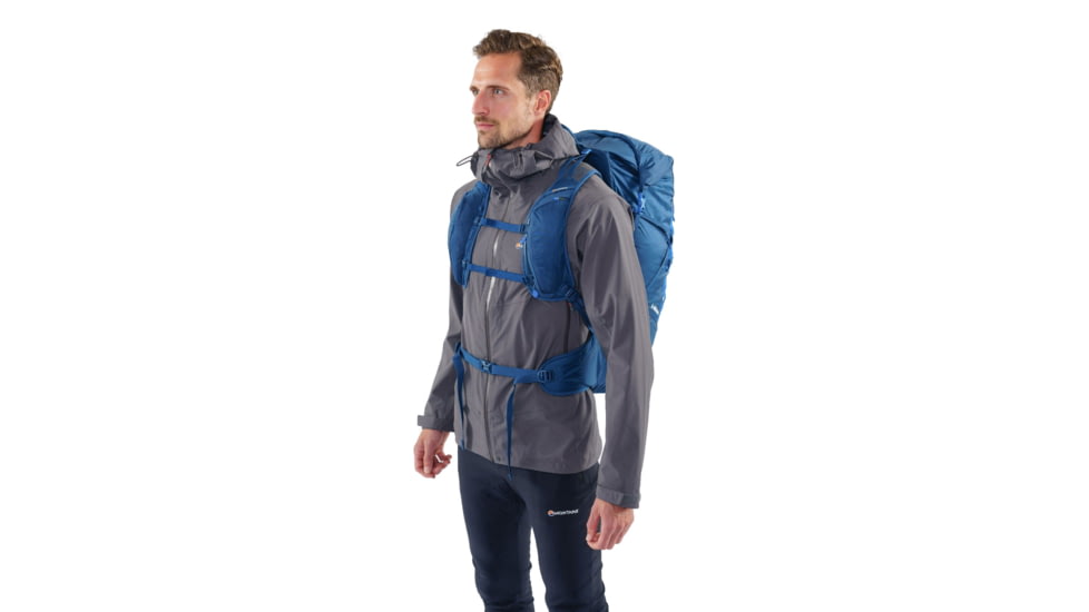 Montane Trailblazer Day Pack, 44 L, Narwhal Blue, One Size, PTB44NARO11