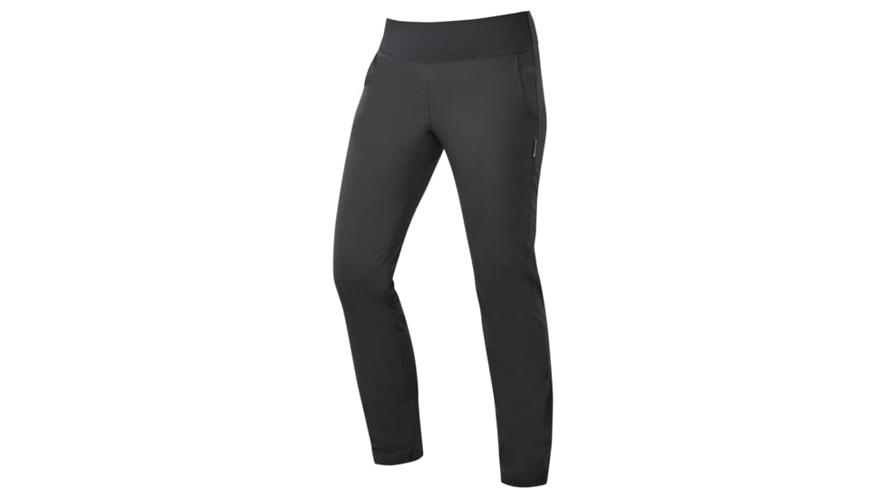 Montane Tucana Mission Pants, Regular Inseam - Womens, Black, UK8/EUR34/US4/XS, FTUMRBLAA12