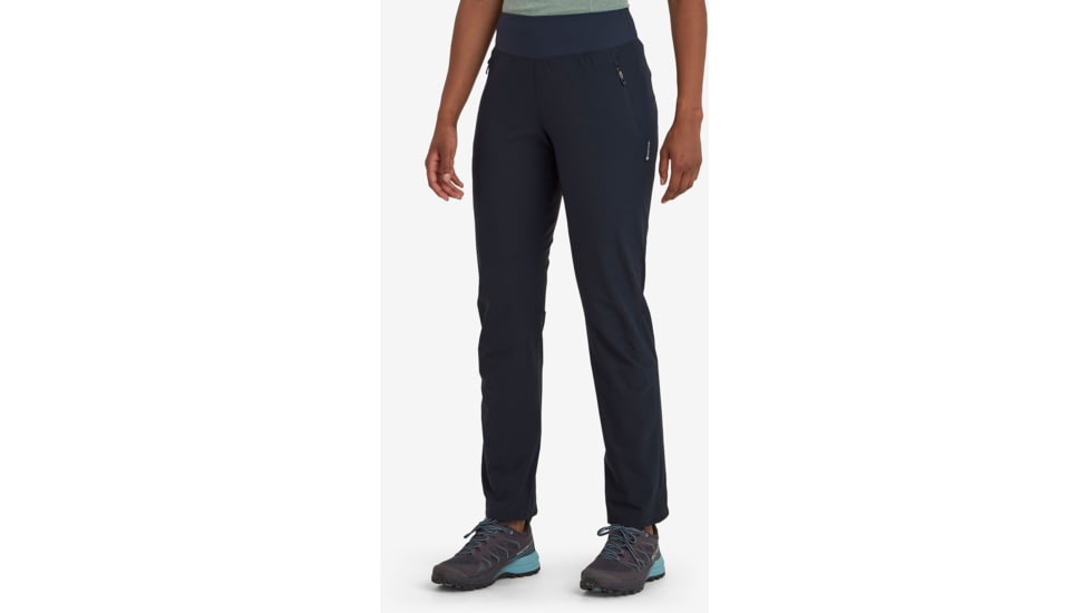 Montane Tucana Mission Pants, Regular Inseam - Womens, Eclipse Blue, UK8/EUR34/US4/XS, FTUMRECLA14