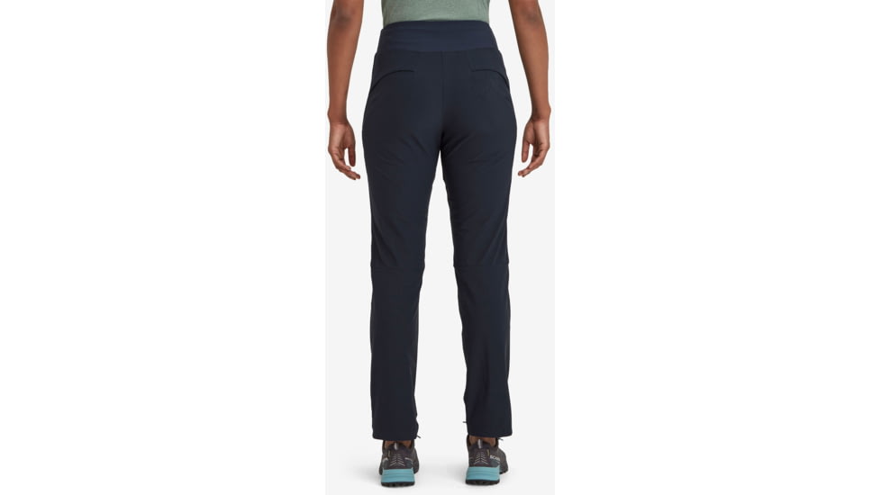 Montane Tucana Mission Pants, Regular Inseam - Womens, Eclipse Blue, UK8/EUR34/US4/XS, FTUMRECLA14