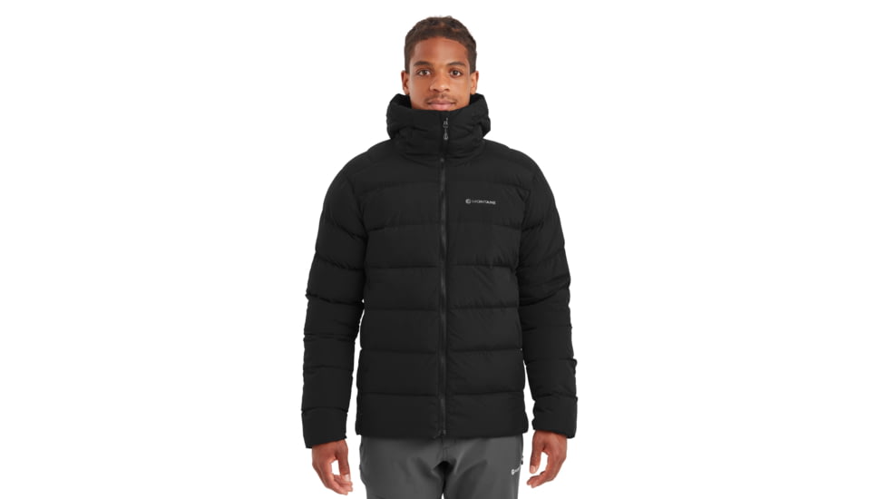 Montane Tundra Hoodie - Mens, Black, Medium, MTUNHBLAM16