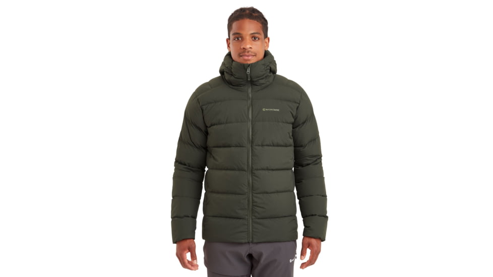 Montane Tundra Hoodie - Mens, Oak Green, Extra Large, MTUNHOAKX16