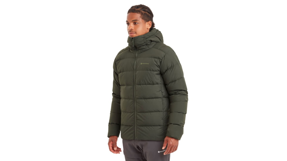 Montane Tundra Hood Jacket - Men's, Oak Green, Extra Large, MTUNHOAKX16