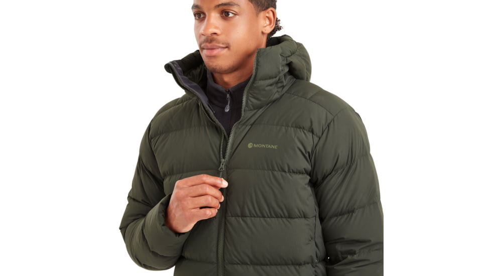 Montane Tundra Hoodie - Mens, Oak Green, Extra Large, MTUNHOAKX16