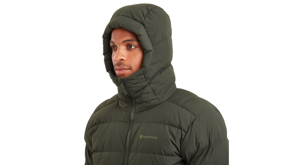 Montane Tundra Hoodie - Mens, Oak Green, Extra Large, MTUNHOAKX16