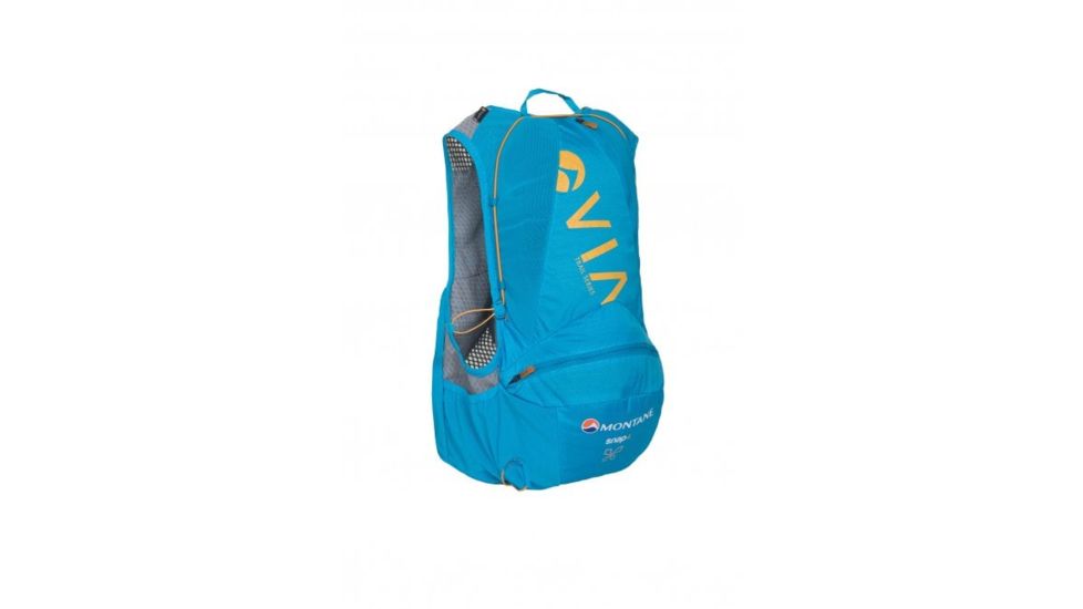 Montane Via Snap 4 Trail Running Vest Pack, 4 L - Womens, Cerulean Blue, One Size, PFSNACERO07
