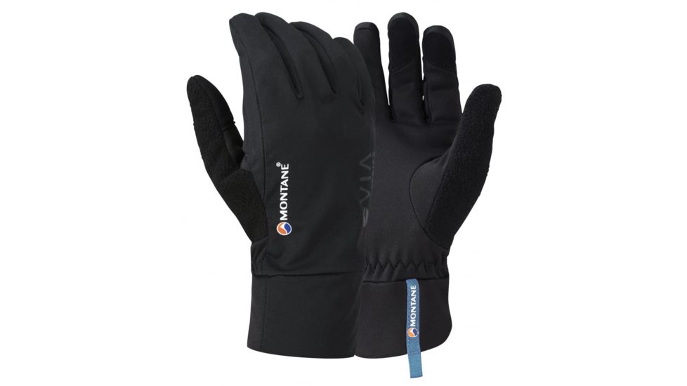 Montane Via Trail Glove, Black, L GVITGBLAN0