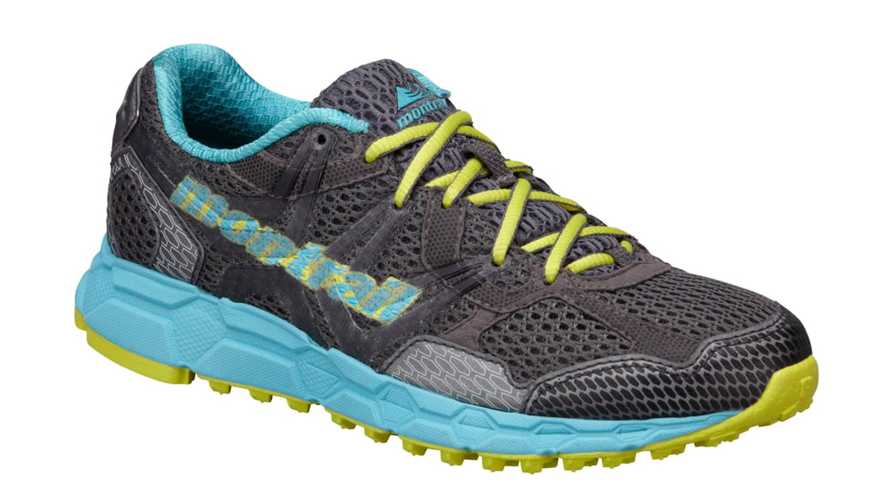 Montrail Bajada Shoe - Womens-9 US-Coal/Fresh Kiwi