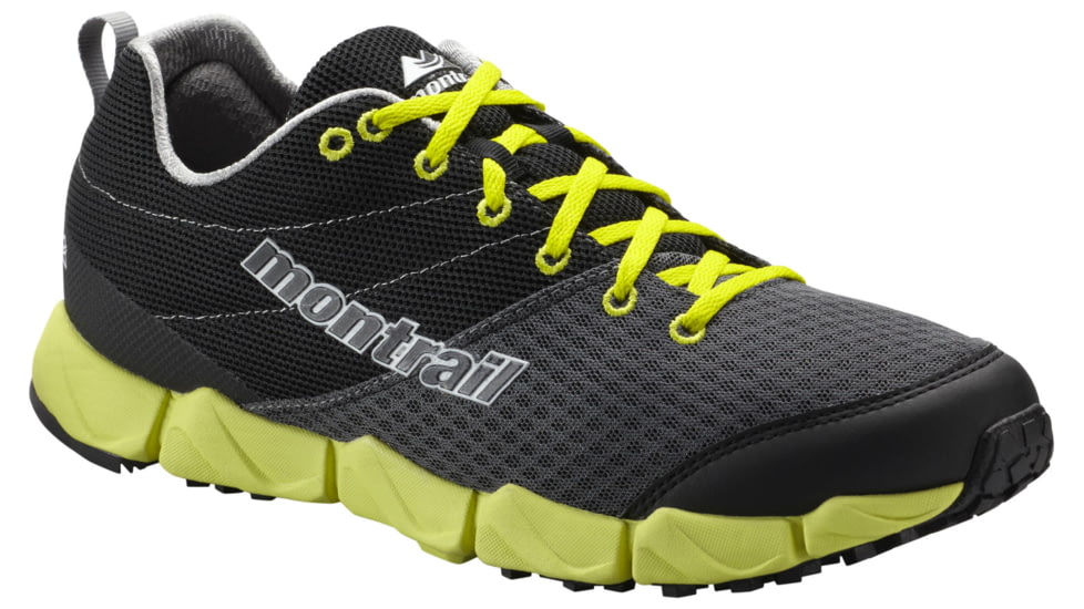 Montrail Fluidflex II Trail Running Shoe - Men's-Grill/White-Medium-8.5 US