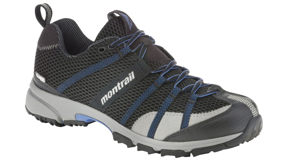 Montrail Mountain Masochist II Outdry Shoe - Men's-8 US-Black/Blue Chip