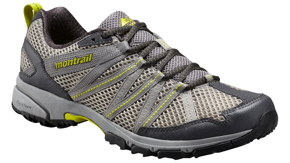Montrail Mountain Masochist III Trail Running Shoe - Mens-Light Grey-Medium-13 US