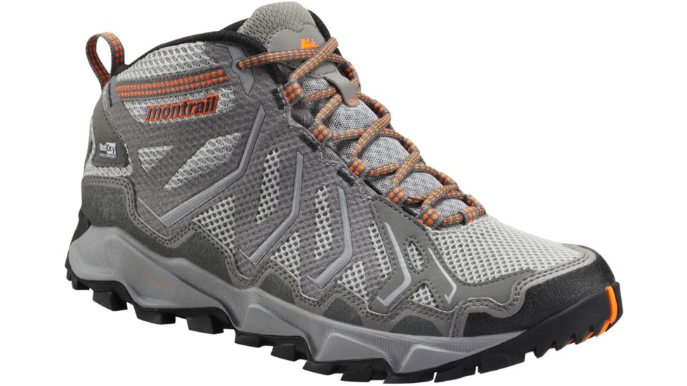 Montrail Trans Alps Mid OutDry Hiking Shoe - Men's-Columbia Grey-Medium-12