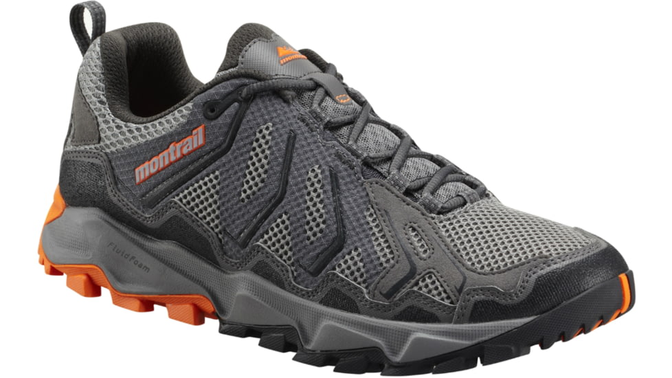 Montrail Trans Alps Trail Running Shoe - Men's-Light Grey-Medium-8