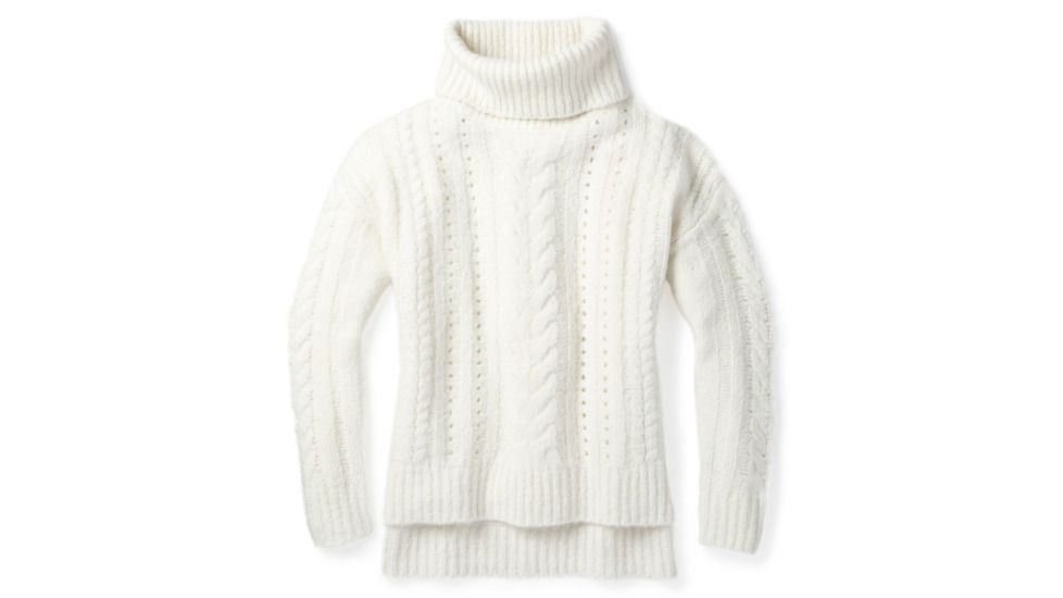 Smartwool Moon Ridge Boyfriend Sweater-Women's, Ivory, Extra Small, SW000337B18-XS