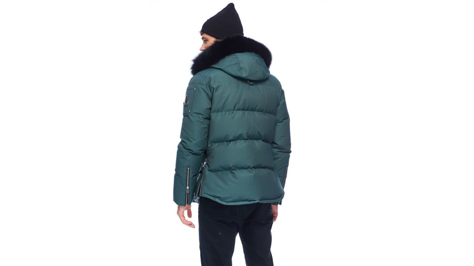 Moose Knuckles 3Q Jacket Men's, Oceanic / Black Fur, L, MK2228M3Q-524-L