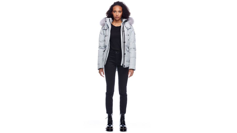 Moose Knuckles Anguille Jacket, Gray Birch / Frost, L, M39LJ113-217-L