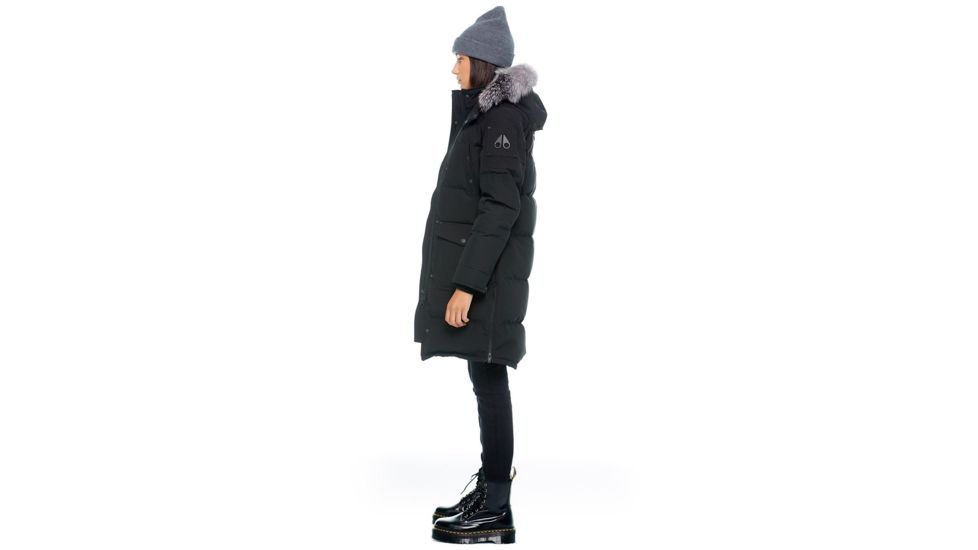 Moose Knuckles Causapcal Parka, Black /Frost, XS, M39LJ211-310-XS