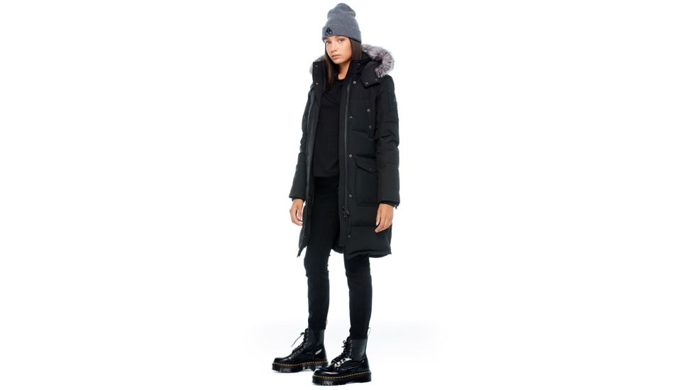Moose Knuckles Causapcal Parka, Black /Frost, XS, M39LJ211-310-XS