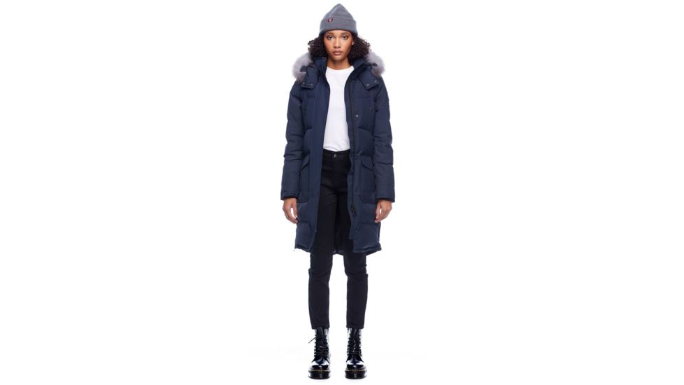 Moose Knuckles Causapcal Parka, True Navy / Frost, XS, M39LJ211-463-XS