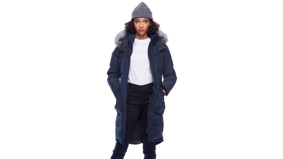 Moose Knuckles Causapcal Parka, True Navy / Frost, XS, M39LJ211-463-XS