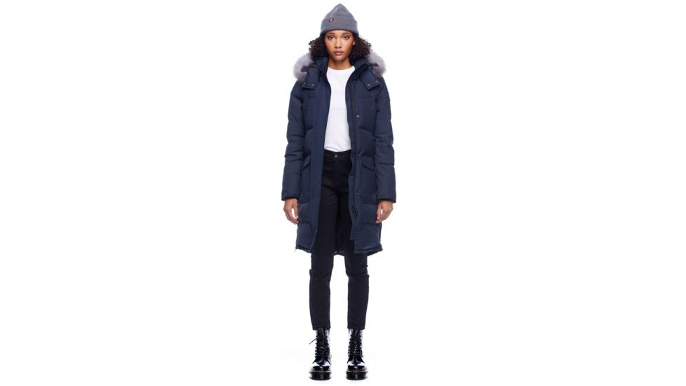 Moose Knuckles Causapcal Parka, True Navy / Frost, XS, M39LJ211-463-XS